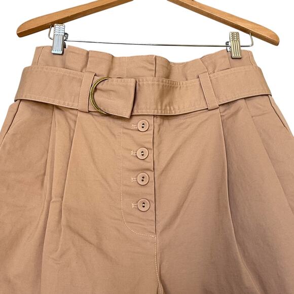 Ulla Johnson Harriet Pants sz 8 Rose Quartz Khaki Preppy Academia Fall $375 - Picture 2 of 11